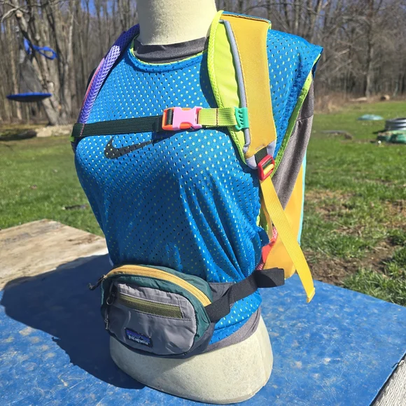 Cotopaxi Allpa 20 Yellow + Patagonia Terravia Mini Hip Pack Travel Bundle Set - Picture 1 of 4